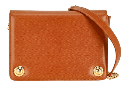 Shoulder Bag, &pound;250, Handbags, Brown, Leather, Front view